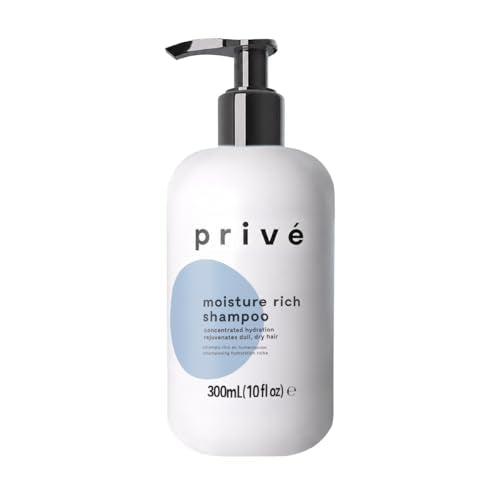 Hydrating Moisture Rich Shampoo for Dry Frizzy Hair - 10 oz - Vegan & Sulfate-Free