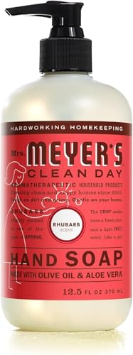 Mrs. Meyer’s Rhubarb Hand Soap with Essential Oils, 12.5 fl oz