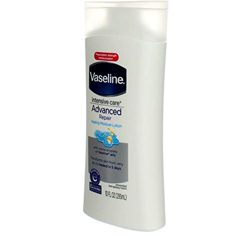 Vaseline Intensive Care Advanced Repair Unscented Body Lotion 10 fl oz 4 Pack