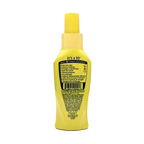 It's a 10 Haircare Miracle Leave-In Spray 4 oz Pack of 3 for Blondes