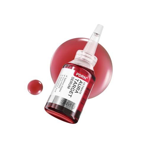 SAM'U PDRN Ultimate Aura Target Serum - PDRN Salmon glow serum with Glutathione, Vitamin C & Niacinamide, Korean Skin Care
