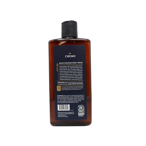 Cremo Body Wash Set, 16 FL OZ - Palo Santo, Italian Bergamot, Golden Amber, Skin-Moisturizing Formula, 16 FL OZ Each