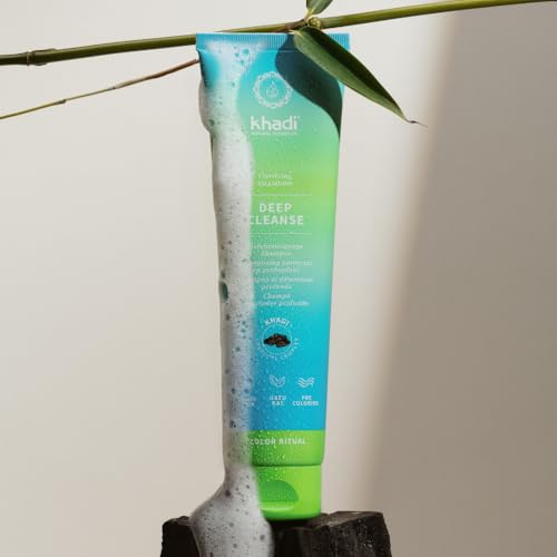 Deep Clarifying Ayurvedic Shampoo with Activated Charcoal - Natural & Silicone-Free - 5 fl oz