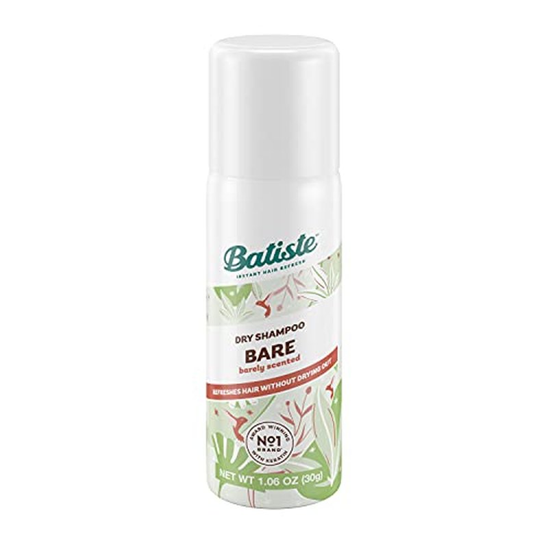 Batiste Dry Shampoo, Bare, Mini Travel Size 1.6 oz (Pack of 2)