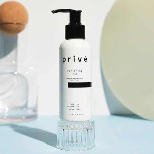 Lightweight Hair Oil for Frizz Control & Shine - Hydrating Vegan Formula, 4 oz