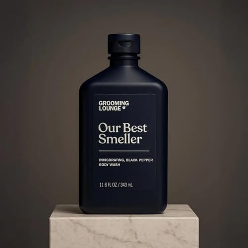 Men's Body Wash Aloe Vera Black Pepper 11.5 Fl Oz - Best Smeller
