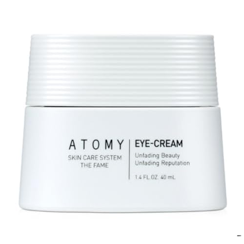 A.t.o.m.y The Fame Eye Cream ? Meticulously Crafted K-Beauty Under-Eye & Facial Moisturizer with Panthenol, 5-Layer Hyaluronic Acid & Ceramide for Soft, Supple, Firm-Looking Skin (40 mL / 1.4 fl oz)