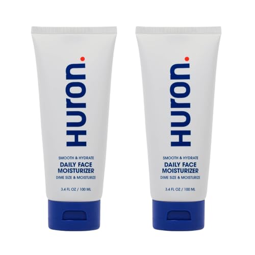 Huron Face Moisturizer 2-Pack - Hydrating Niacinamide & Pentavitin, 3.4 oz Each - Variation of Face Moisturizer / 3.4 Fl Oz