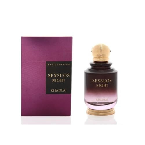 Khadlaj Sensuous Nights Eau de Parfum 100ML - Oud Noir & Floral Fragrance
