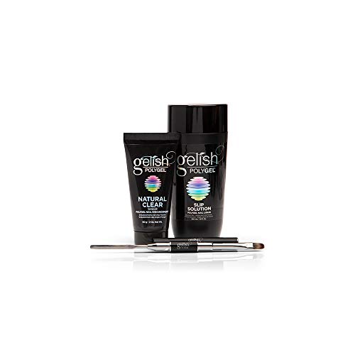 Gelish PolyGel¢ç Brand Nail Enhancement Trial Kit ? Lightweight, Strong, Odor-Free Hybrid Nail Enhancement, No Airborne Dust, Fast Application for Professional Salon Use (PolyGel Trial Kit)