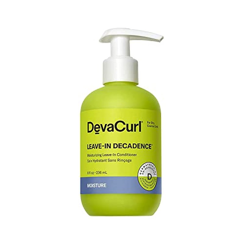 DevaCurl Leave-In Decadence¢ç Moisturizing Leave-In Conditioner, Green Oasis, 7.6 fl. oz