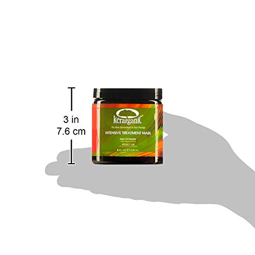 Argan Oil Enriched Keratin Hair Repair Mask - Strengthen & Restore, 8oz
