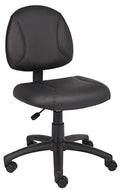 Ergonomic Black Posture Task Office Chair with Adjustable Lumbar & Seat
