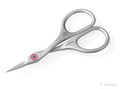 Stainless Steel Cuticle Scissors - Handmade Italian Pedicure Tool