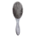 Olivia Garden Ceramic + Ion Supreme Styler Cushion Paddle Brush - Boar & Ionic for Shine, Frizz Control & Smoother Hair