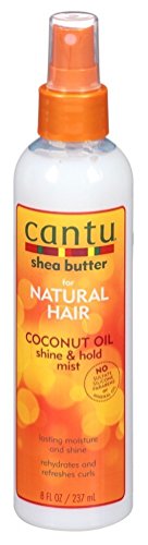 Cantu Coconut Oil Shine & Hold Hair Spray - 8oz, Pack of 3