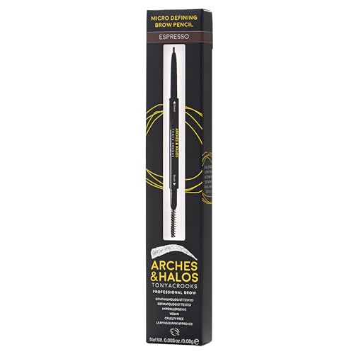 Arches & Halos Micro Defining Brow Pencil Set - Espresso, Pack of 2