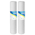 Whole House 5 Micron String Wound Sediment Filter 20x4.5 Inches - 2 Pack