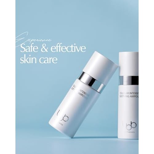 LBB Cellular Intensive Soothing Ampoule - Vegan Moisture Glow Calming Face Spray Serum - Skin Balancing, Radiance, Moisturizing - Tangerine Cellular Red Ginseng, Prebiotics 2.03 fl.oz.