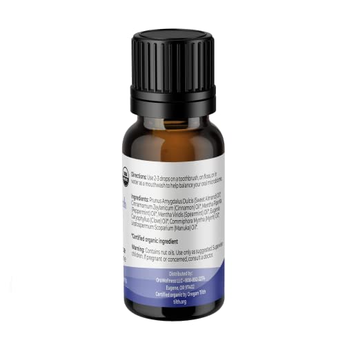 Organic Toothpaste & Mouthwash Set with Eco Bamboo Toothbrush for Gum Health