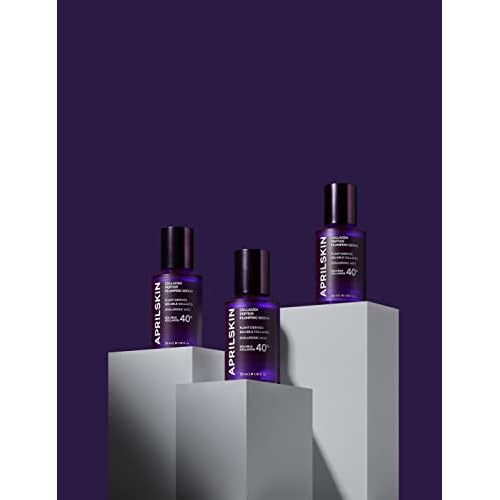 APRILSKIN 40% Collagen Peptide Plumping Serum | Vegan, Cruelty-Free | Keeps radiant and firmer-looking with Triple Peptide Complex | For fine lines, wrinkles & sensitized skin