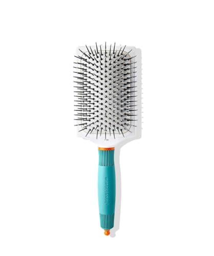 Moroccanoil Ionic Paddle Hair Brush - Durable Sectioning Tip Included