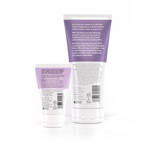 Silver Hair Brightening Duo - Shampoo & Volumizing Crème for Grey & White Hair