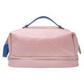 SARELLY | Vegan Leather Makeup Bag | Perfect for Makeup Brushes | Multi-compartments | Blush