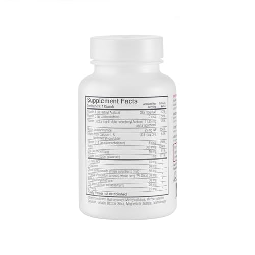 Women's Hair Growth Supplements with Biotin - DHT-Blocking Botanicals - 60 Capsules, 2-Month Supply - Variation of Women’s with Biotin