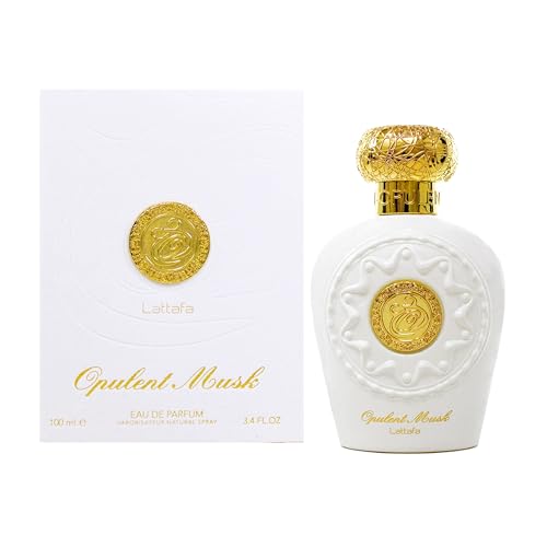 Lattafa Opulent Musk Eau de Parfum Spray 3.4 Fl Oz - Women’s Fragrance
