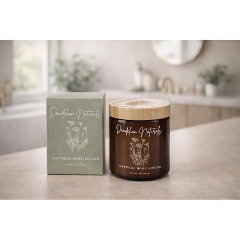 Body Lotion ? Deep Hydrating Botanical Moisturizer with Dandelion Oil, Plant-Based Lotion for Dry & Sensitive Skin, 8 oz