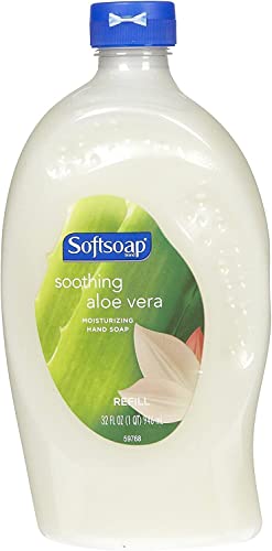 Softsoap Moisturizing Liquid Hand Soap Refill Aloe Vera 32 oz - Gentle & Fragrance