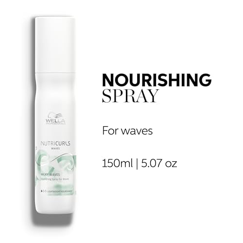 Wella Nutricurls Milky Waves Leave-In Spray for Soft, Manageable Wavy Hair