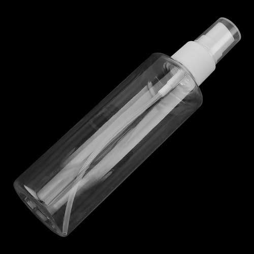 50 Pack Clear Plastic Spray Bottles - Refillable 4 oz Mist Sprayers for Travel & Beauty
