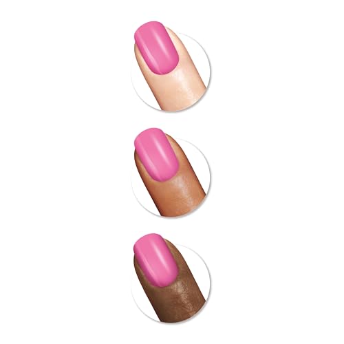 Sally Hansen Insta-Dri¢ç X Despicable Me, Sweet Villainy, Quick Dry, Long Lasting, Streak-Free Shine, Pink Nail Polish