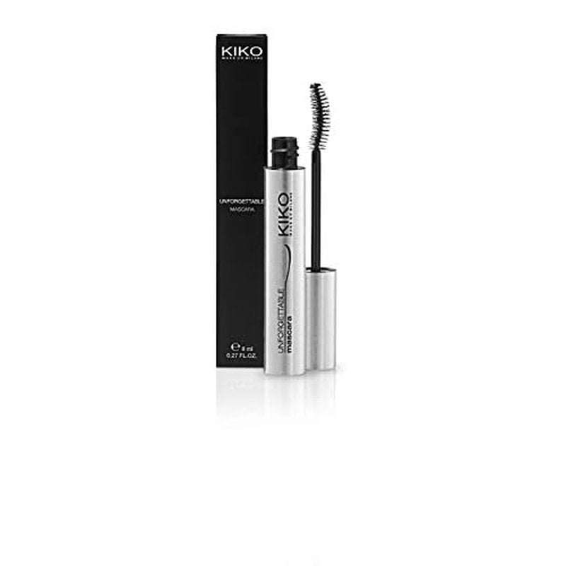 KIKO Milano Unforgettable Volume & Curl Mascara | Long-lasting Curling Mascara With Anatomical Brush