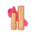 Vibrant Silk Hydrating Lipstick - Long Lasting Lip Color with Hyaluronic Acid & Super Oils - Charm
