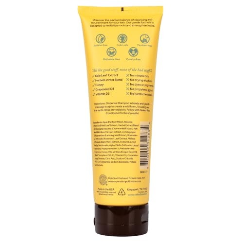 Deep Cleaning Shampoo with Orange Blossom Honey - 8 Fl Oz - Gentle Hair Care