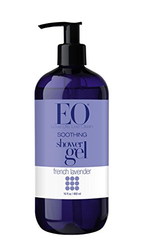 EO Shower Gel Lavender 16 Fl Oz Pack of 2 - Calming Body Wash for Men & Women