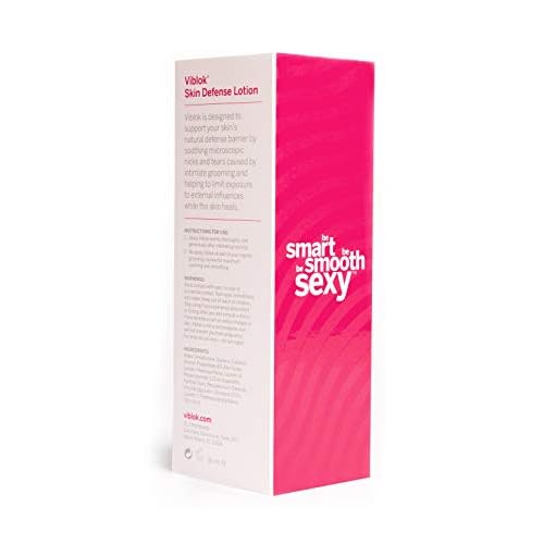 VIBLOK Skin Defense Post-Shave Lotion, 100% Non-toxic and Hypoallergenic, 1.01 Fluid Ounces
