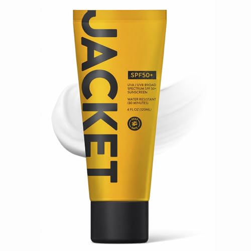SPF 50 Mineral Sunscreen Lotion with Vitamin C Water Resistant 80 Min for Face & Body