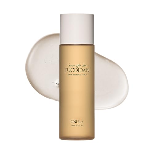 ONUL31 Fucoidan Satin Essence Toner?Korean Facial Toner with 4% Hawaiian Sea Water & Niacinamide, Alcohol Free, Hydrating, Soothing, Gentle 6.76fl.oz.