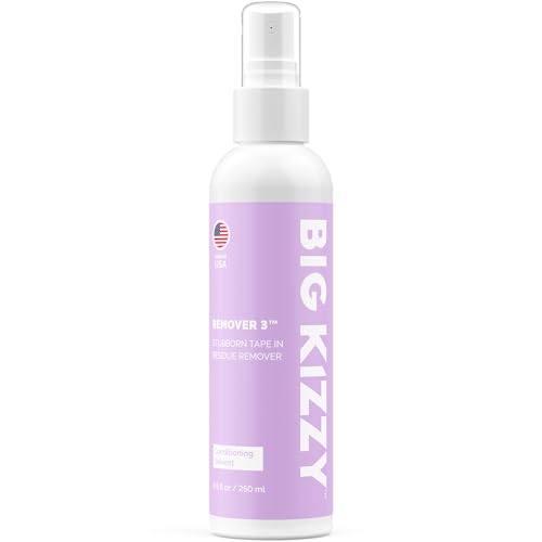 Big Kizzy Remover 3 for Recon & Residue - 8oz (Pack of 1) - Adhesive & Tape Extension Remover