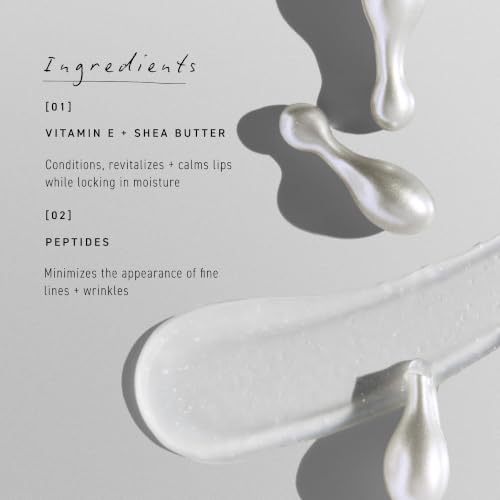 Lip Serum Capsules - Overnight Hydrating Lip Treatment for Dry Cracked Lips - 60 Count