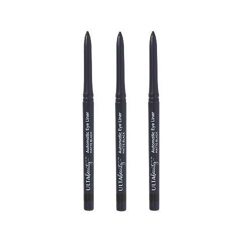 Ulta Beauty 3 Pack Automatic Eyeliner. Matte Black . Size 0.01 oz.