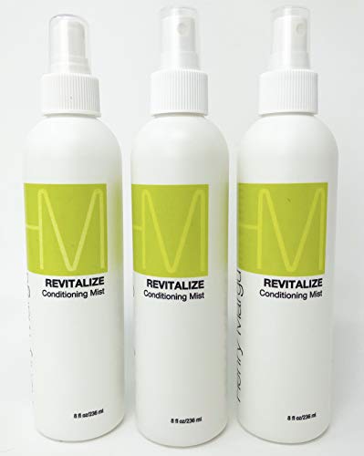 Wig Revitalizing Conditioning Mist 8 Oz Pack of 3 for Human & Synthetic Hair