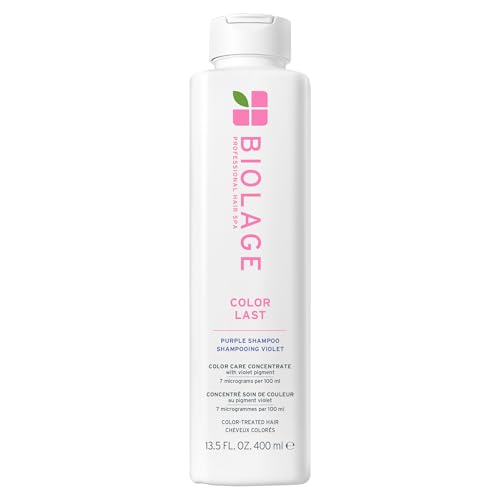 Purple Shampoo for Blonde Hair 13.5 Fl Oz - Color Last Low pH Toning