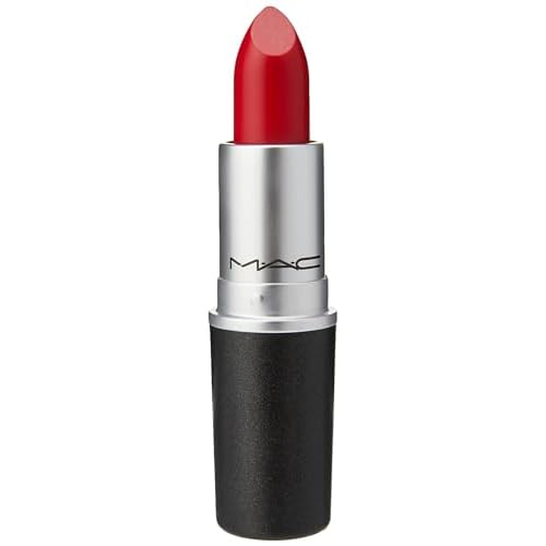 MAC Matte Lipstick Red Rock 0.1 OZ, 1 Count (Pack of 1)
