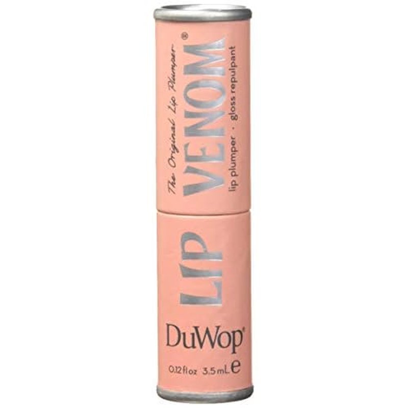 DuWop Cosmetics Original Lip Venom - Lip Plumping Gloss to Plump and Moisturize, Pink (1-Pack)