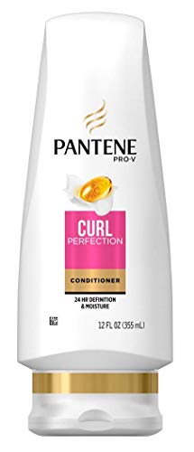 Pantene Pro-V Curly Hair Moisturizing Conditioner 12 Fl Oz Pack of 2 - Curl Perfection